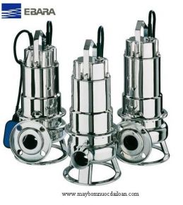 Máy bơm chìm hút bùn Inox Ebara nhập khẩu DW VOX 100 Máy bơm chìm hút bùn Inox Ebara nhập khẩu DW VOX 100