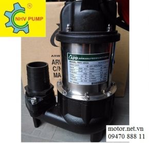 Máy bơm chìm APP 1/2HP BAV 400A Máy bơm chìm APP 1/2HP BAV 400A
